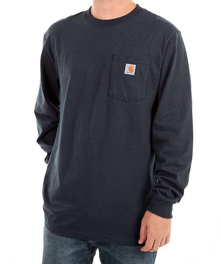 Carhartt Workwear Crewneck Long Sleeve Pocket T-shirt