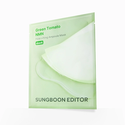 FacialMasks Green Tomato NMN Pore Lifting Ampoule Mask (1ea)