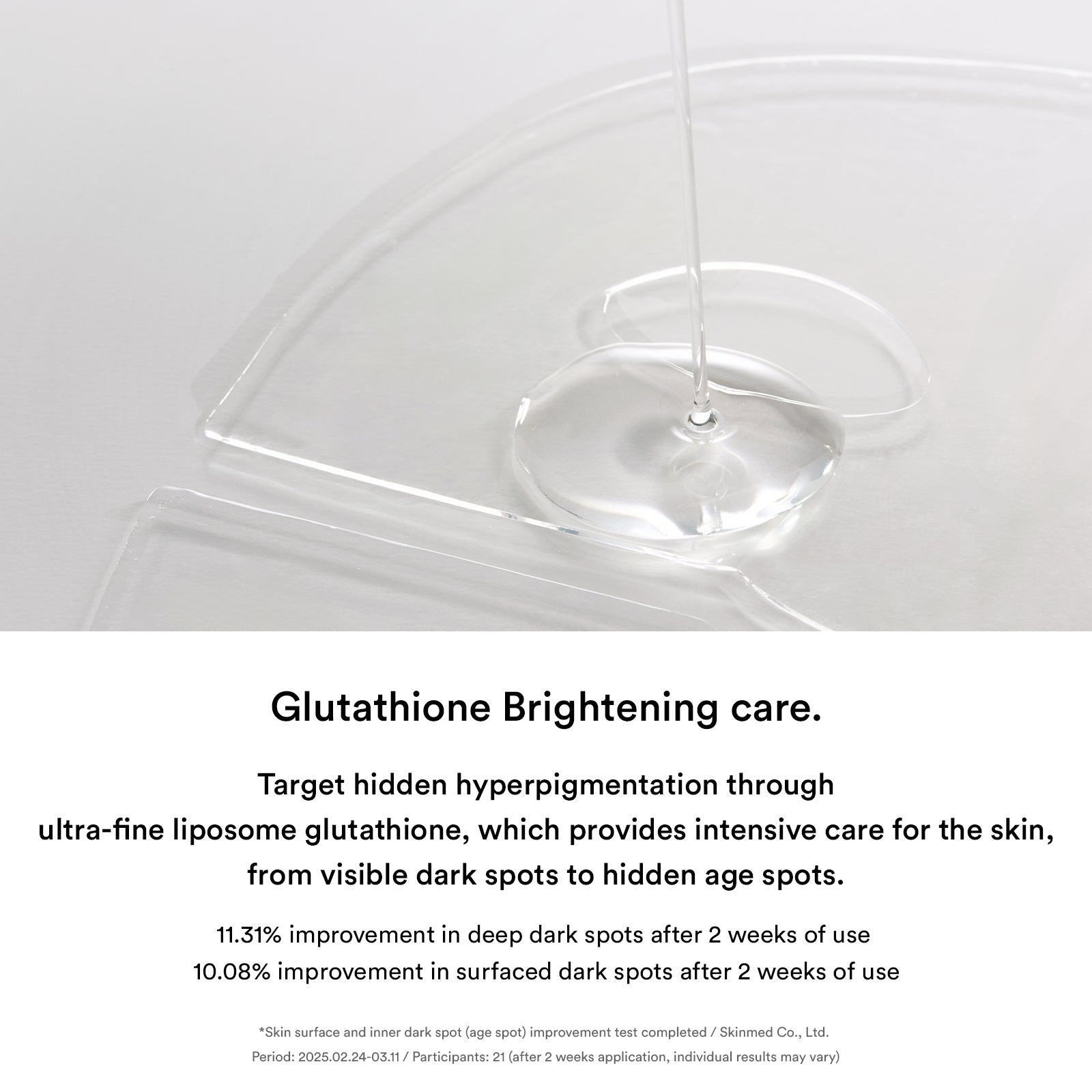 Glow collagen mask Glutathione film