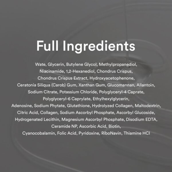 Glow collagen mask Glutathione film