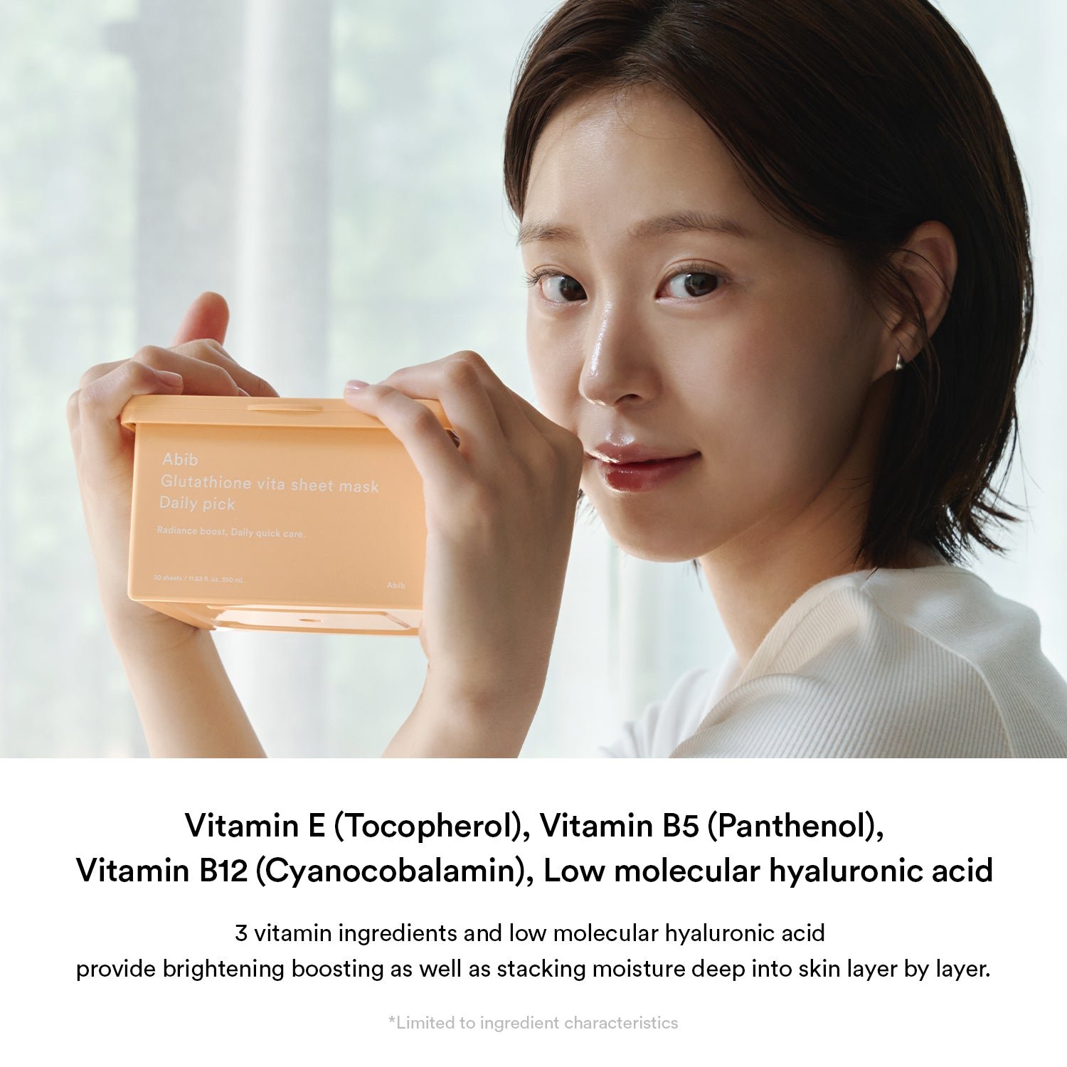 Glutathione vita sheet mask Daily pick
