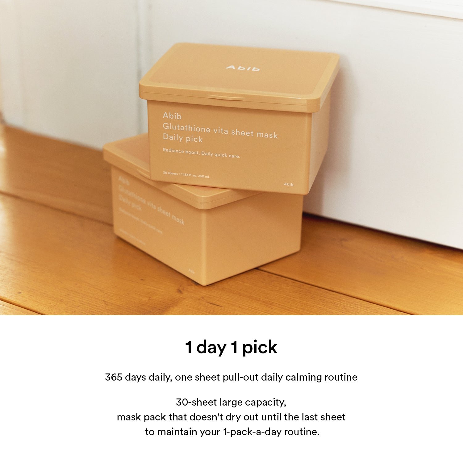 Glutathione vita sheet mask Daily pick