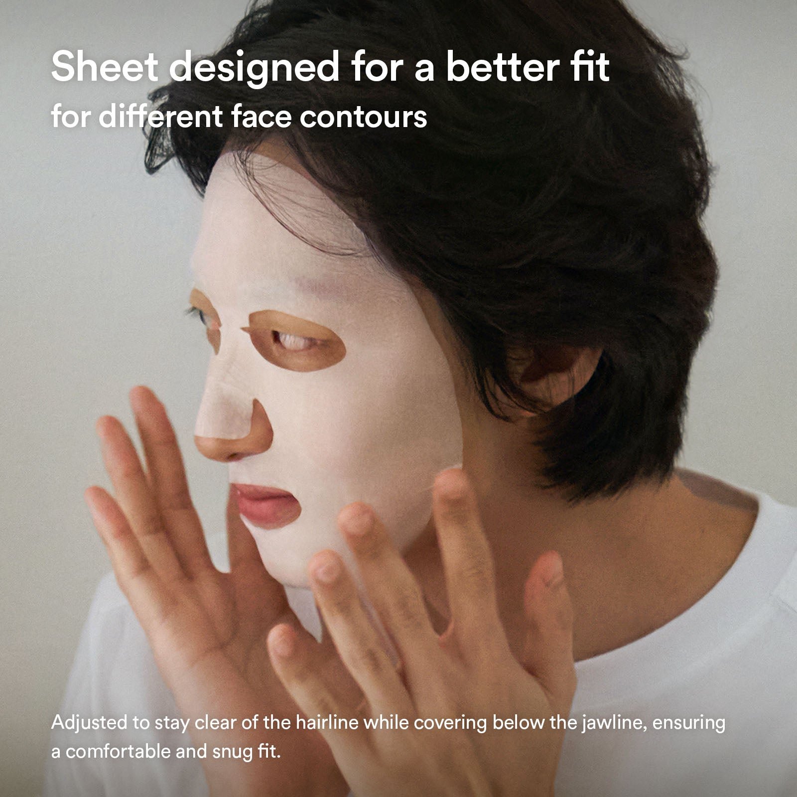 Gummy sheet mask Madecassoside sticker(10 sheets)