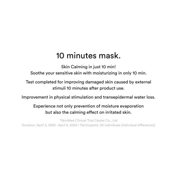 Gummy sheet mask Madecassoside sticker(10 sheets)