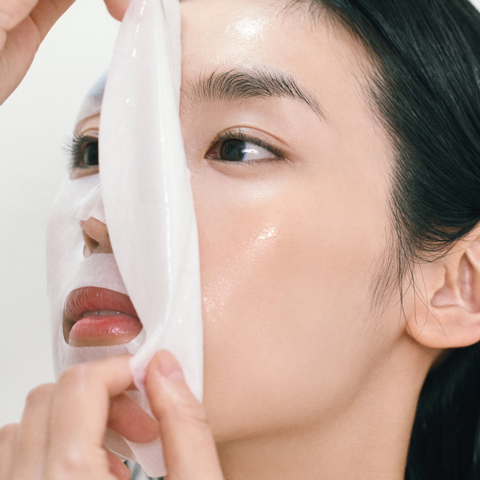 Gummy Sheet Mask Non-Animal Collagen Milk Sticker (10 Sheets)