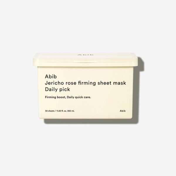 Jericho rose firming sheet mask Daily pick