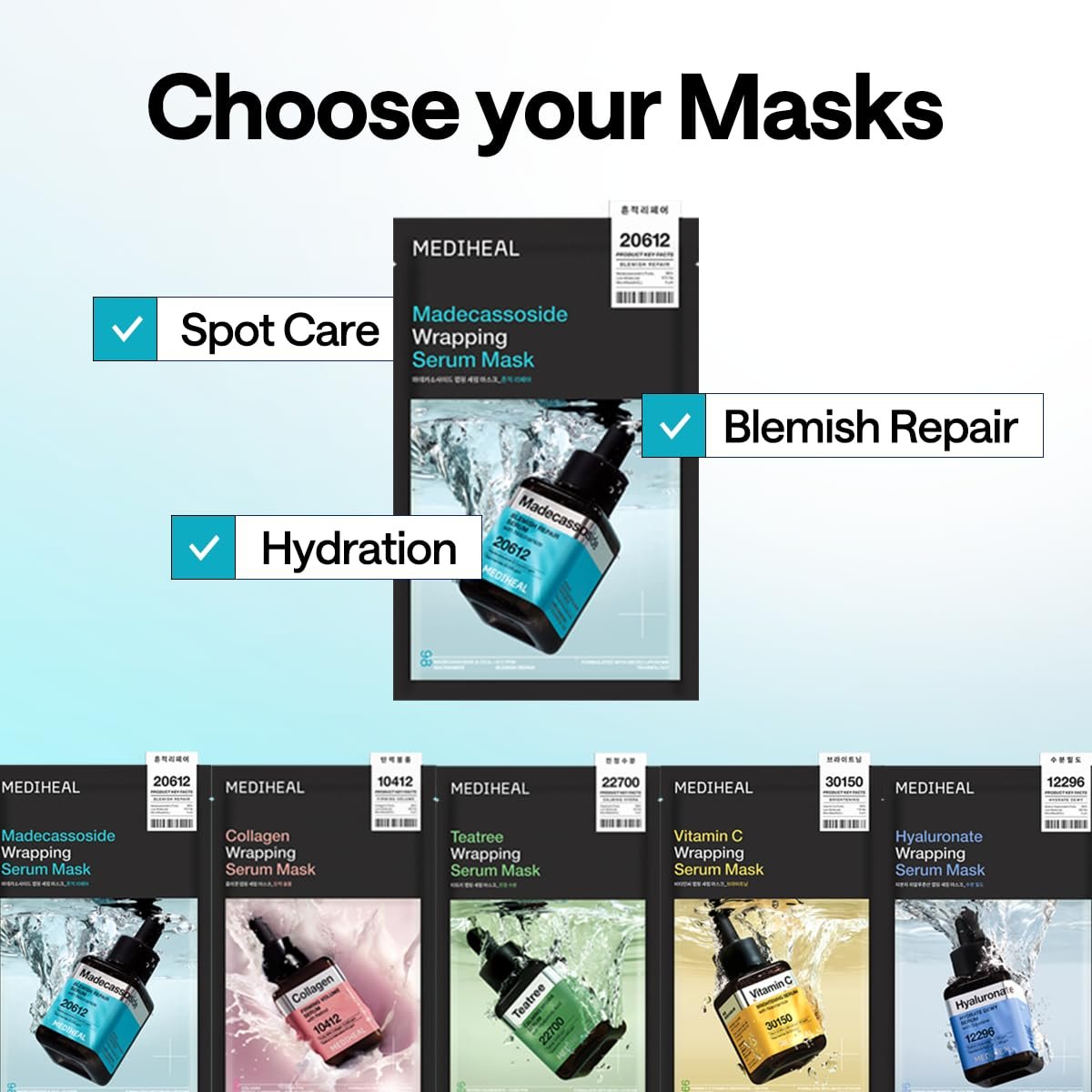 Madecassoside Wrapping Serum Mask