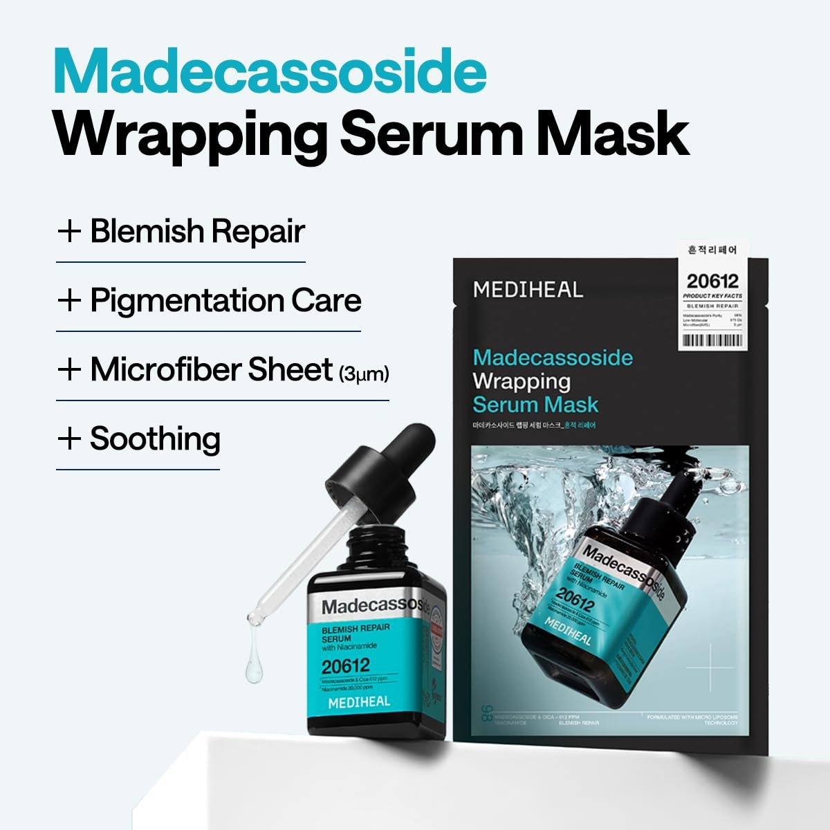 Madecassoside Wrapping Serum Mask