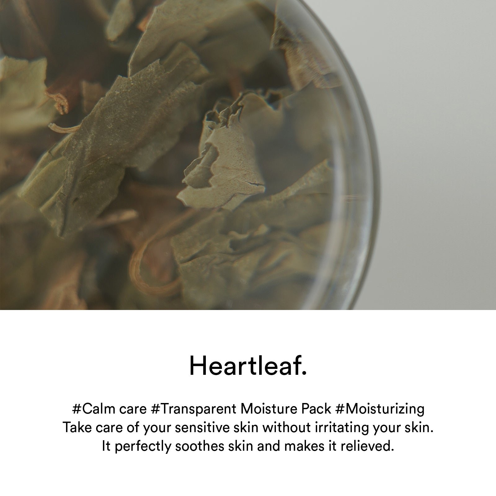 Mild acidic pH sheet mask Heartleaf fit(10 sheets)