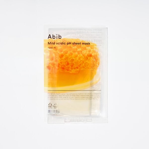 Mild acidic pH sheet mask Honey fit(10 sheets)