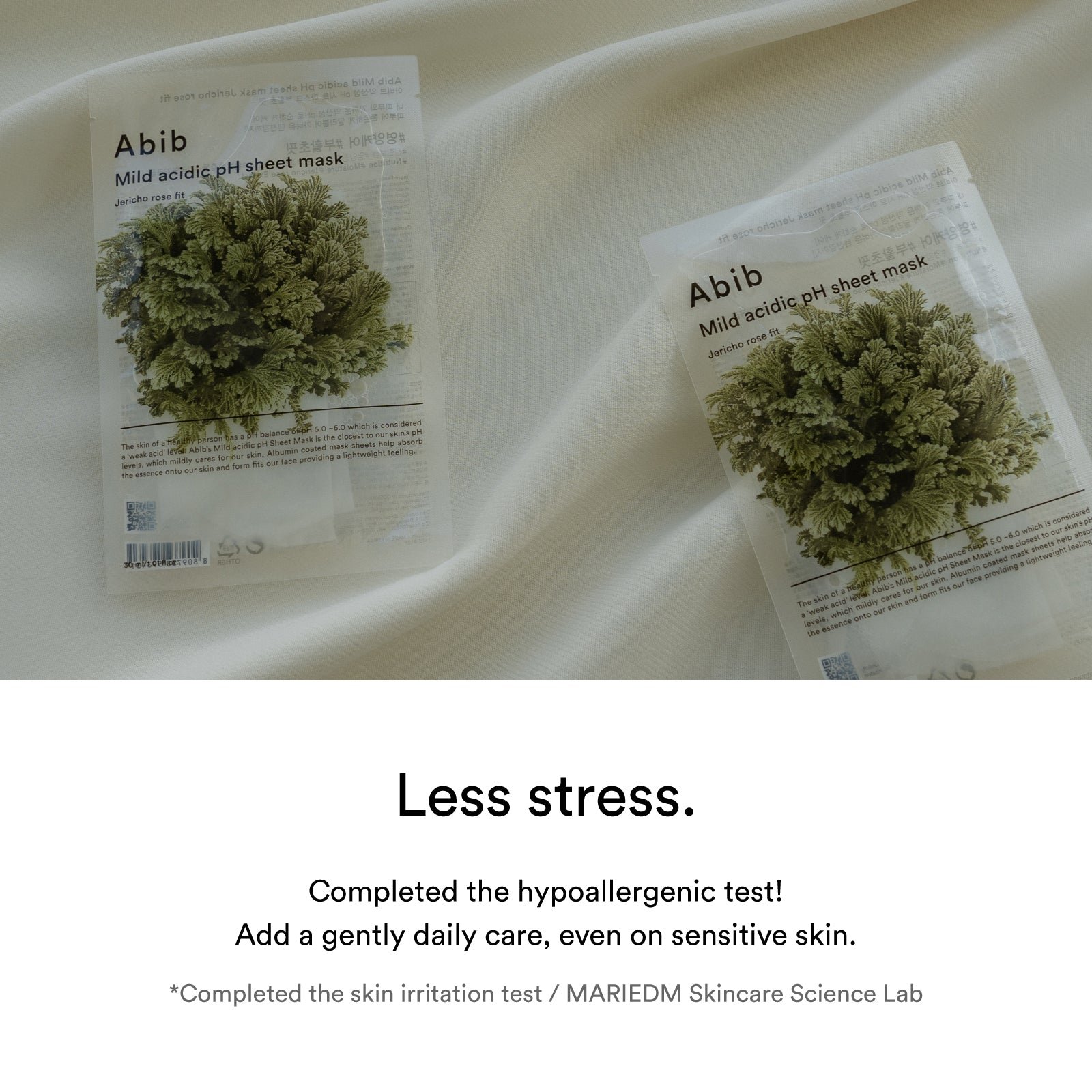 Mild acidic pH sheet mask Jericho rose fit(10 sheets)