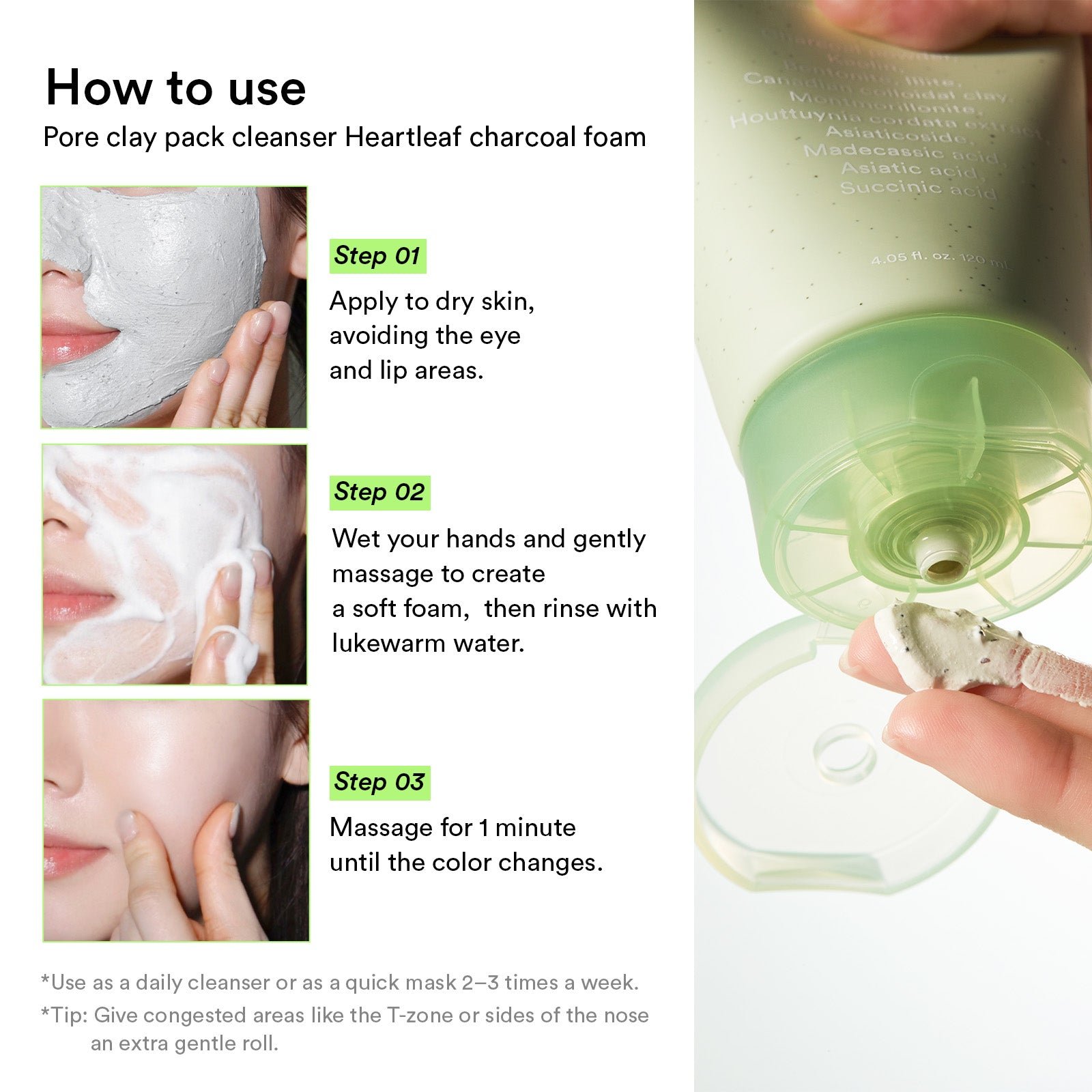 Pore-to-Glow Trio