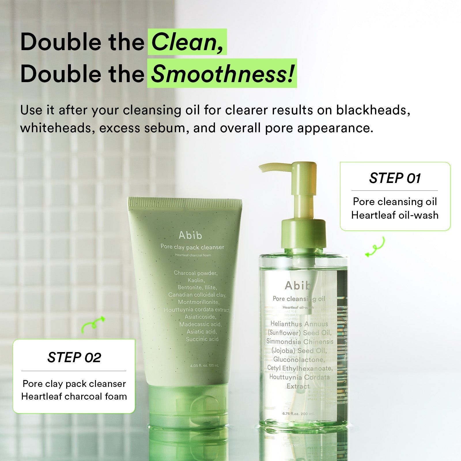 Pore-to-Glow Trio