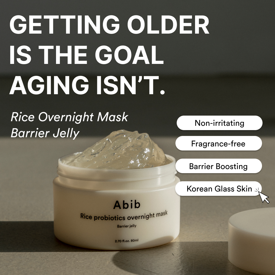 Rice probiotics overnight mask Barrier jelly