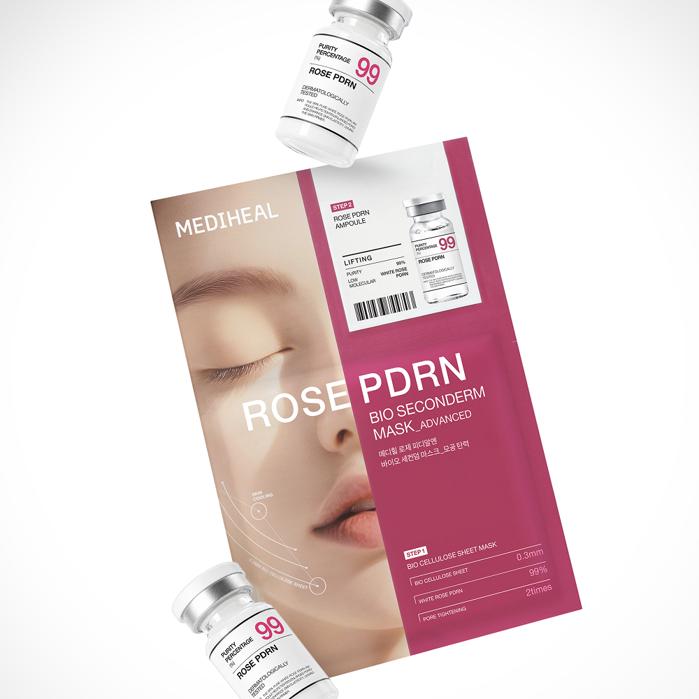 Rose PDRN Bio Seconderm Mask_Lifting