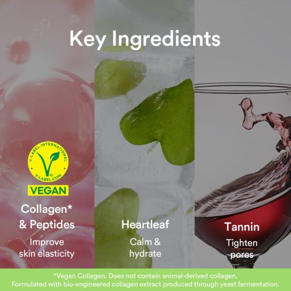 Vegan Collagen gel mask Heartleaf jelly