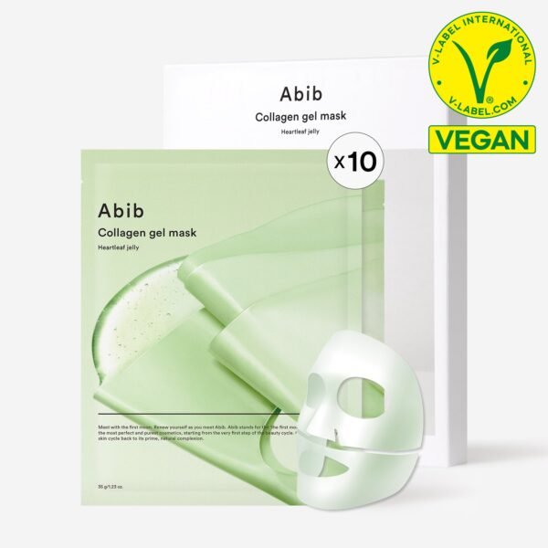 Vegan Collagen gel mask Heartleaf jelly