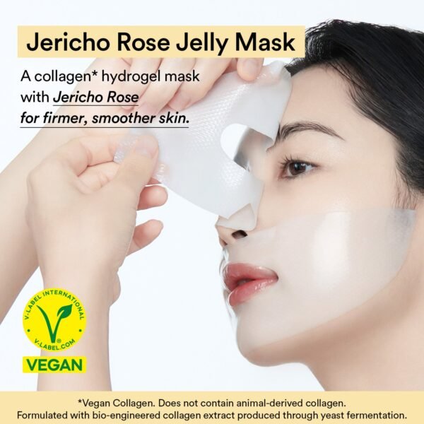 Vegan Collagen gel mask Jericho rose jelly