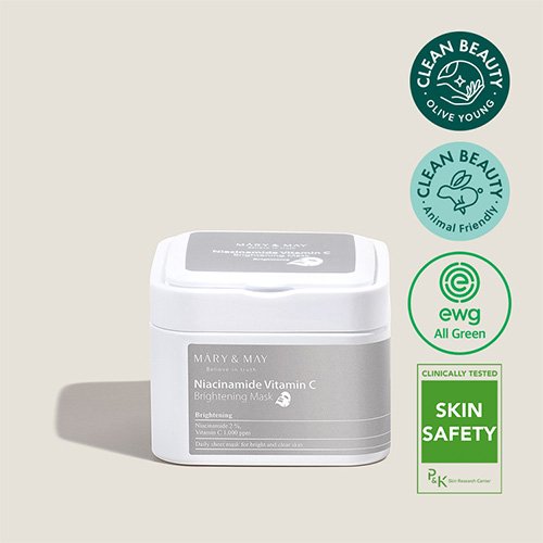Niacinamide Vitamin C Brightening Mask (30ea) - Main image 1