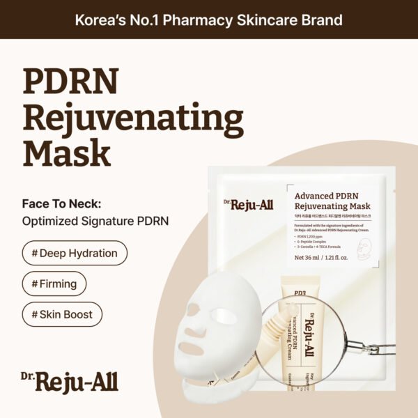 Advanced PDRN Rejuvenating Mask (4ea) - Gallery image 1