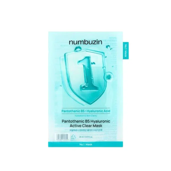 No.1 Pantothenic B5 Hyaluronic Active Clear Mask (1ea) - Main image 1