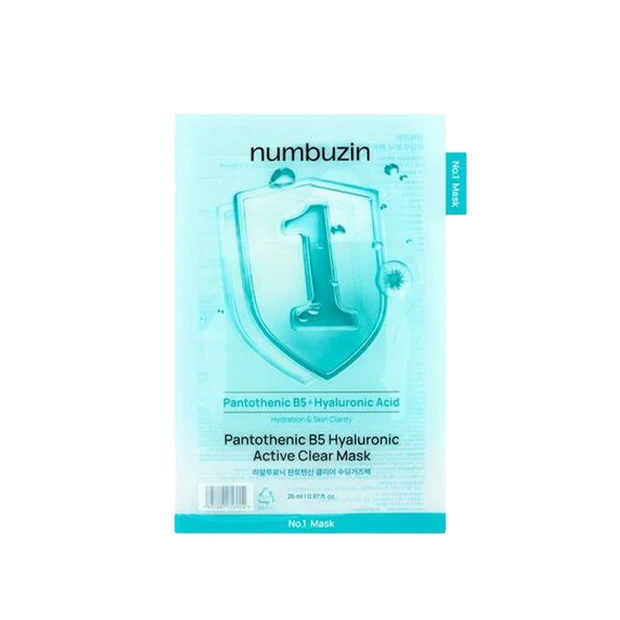 No.1 Pantothenic B5 Hyaluronic Active Clear Mask (1ea) - Main image 1