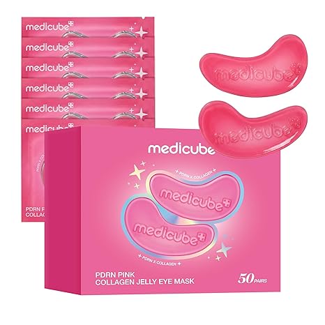 FacialMasks PDRN Pink Collagen Jelly Eye Mask (50 pouch)