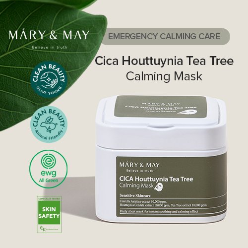 CICA Houttuynia Tea Tree Calming Mask (30ea) - Gallery image 1