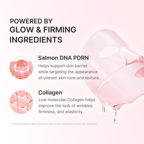 PDRN Pink Collagen Gel Mask (4ea) - Gallery image 2