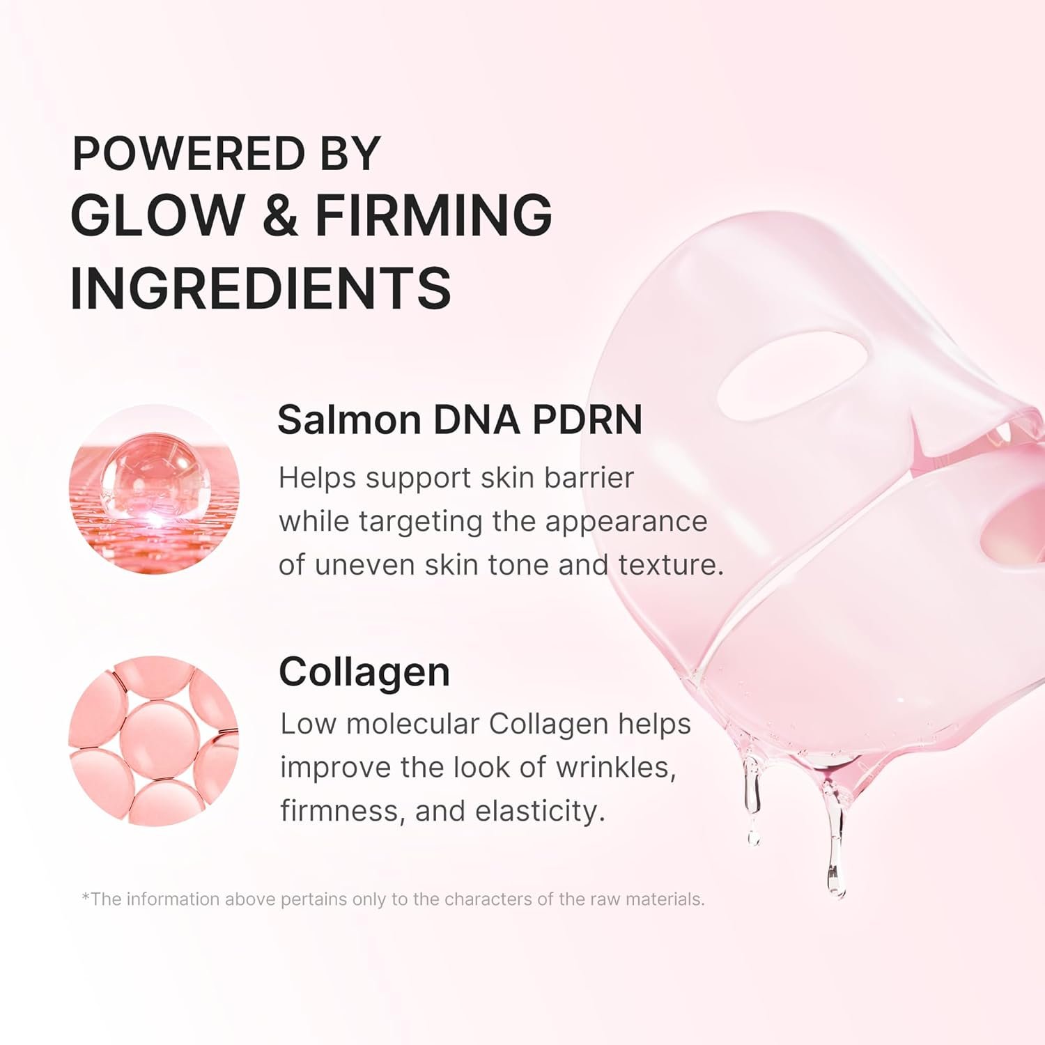 PDRN Pink Collagen Gel Mask (4ea) - Gallery image 2