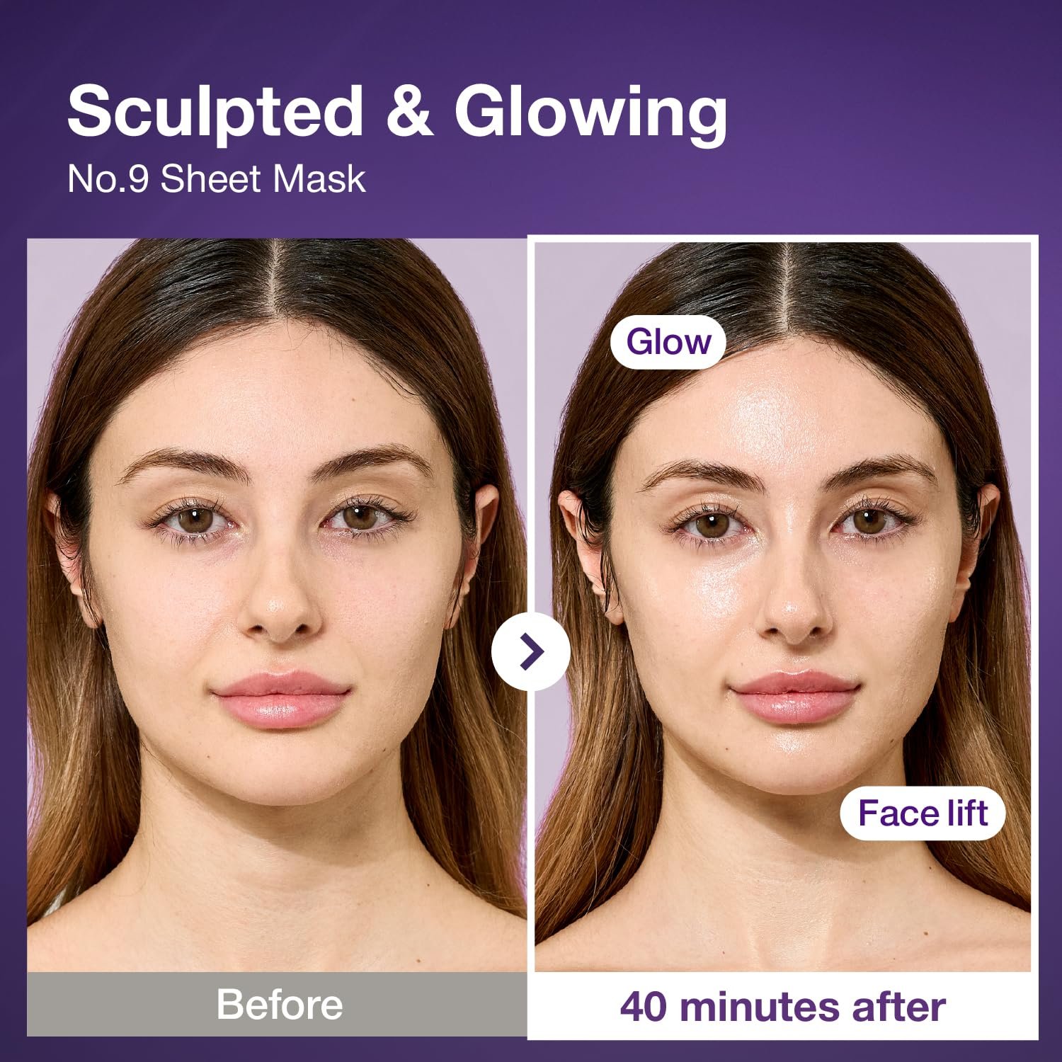 No.9 NAD Bio Lifting Full Cover Facial Mask (4ea) - Gallery image 2