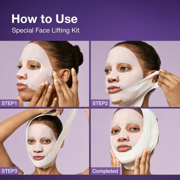 No.9 NAD Bio Lifting Full Cover Facial Mask (4ea) - Gallery image 3