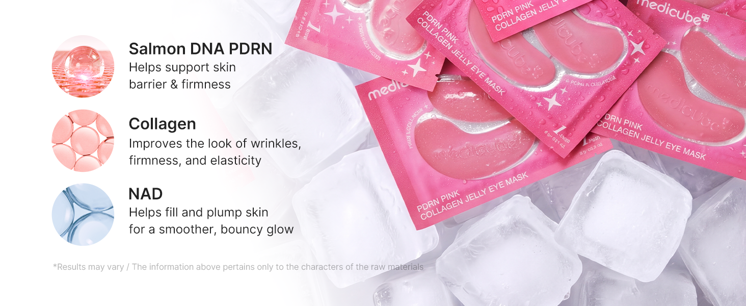 PDRN Pink Collagen Jelly Eye Mask (50 pouch) - Detail image 3
