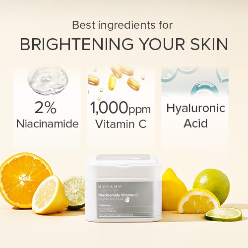 Niacinamide Vitamin C Brightening Mask (30ea) - Gallery image 3