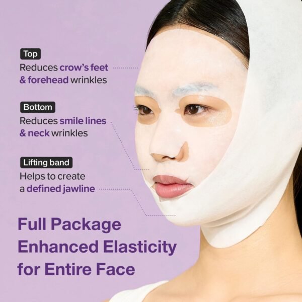 No.9 NAD Bio Lifting Full Cover Facial Mask (4ea) - Gallery image 4