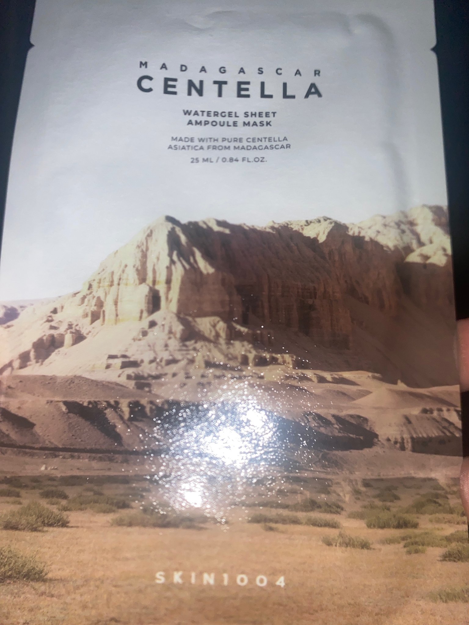 Madagascar Centella Watergel Sheet Ampoule Mask (1ea) - Detail image 4