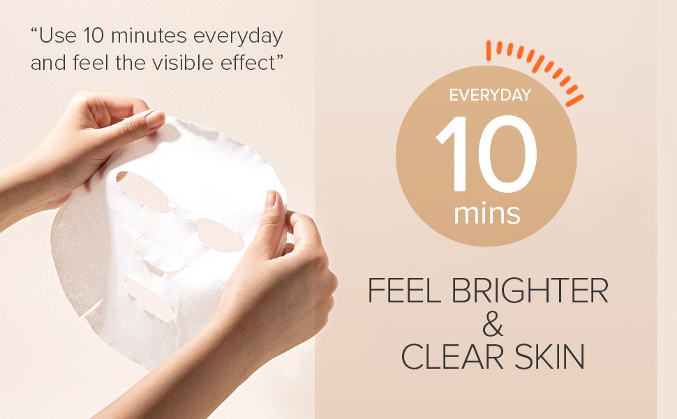 Niacinamide Vitamin C Brightening Mask (30ea) - Detail image 4