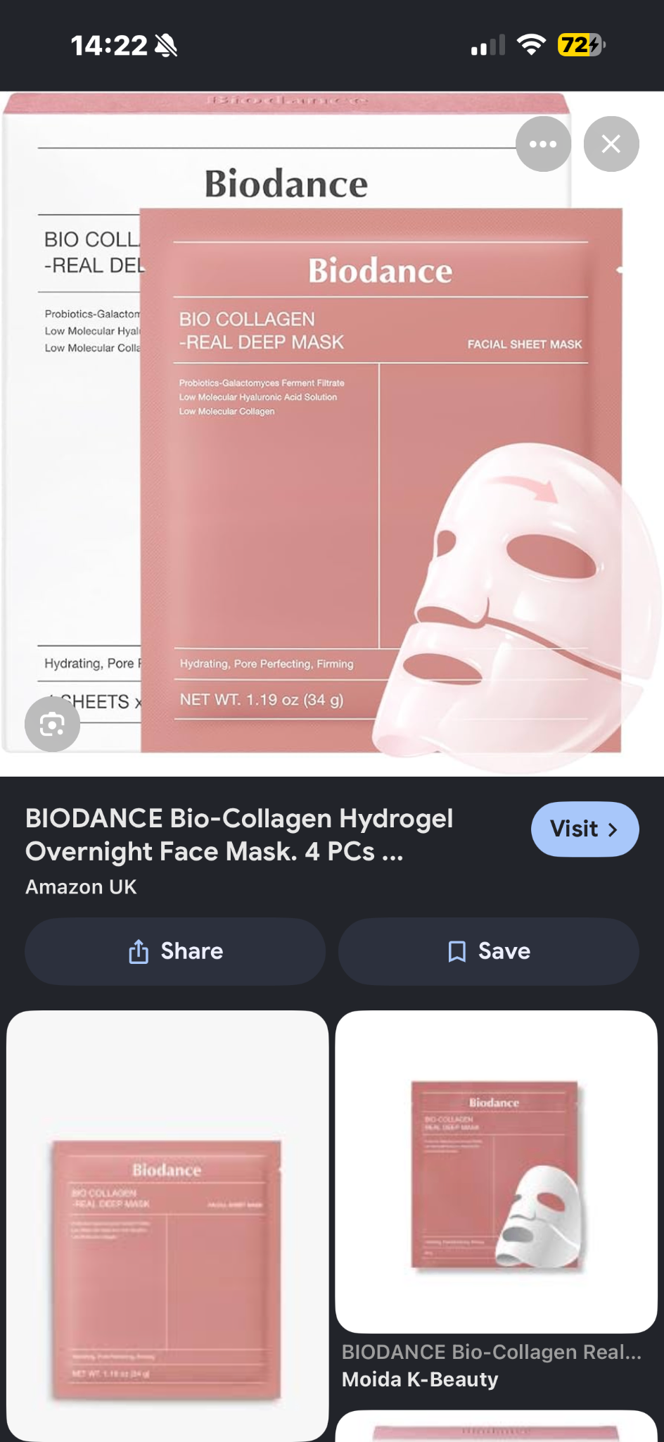 Bio-Collagen Real Deep Mask (4ea) - Detail image 4