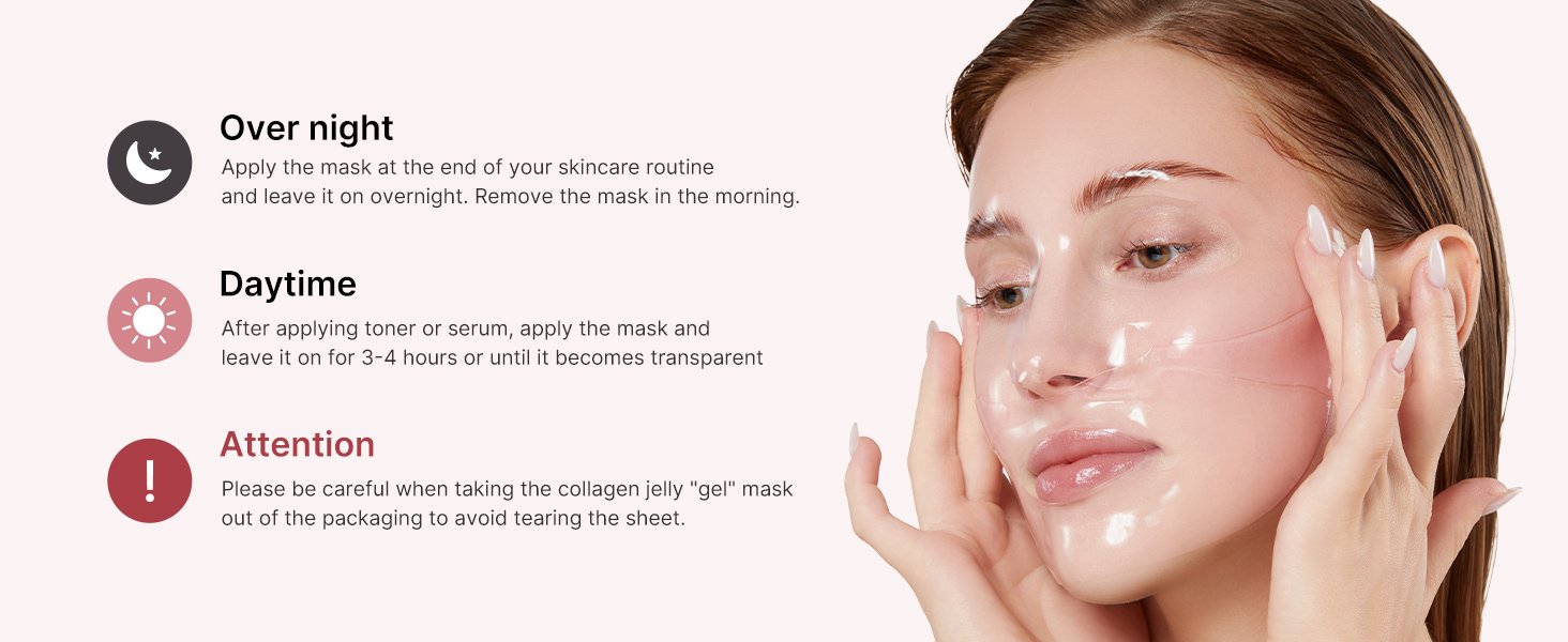 PDRN Pink Collagen Gel Mask (4ea) - Detail image 6