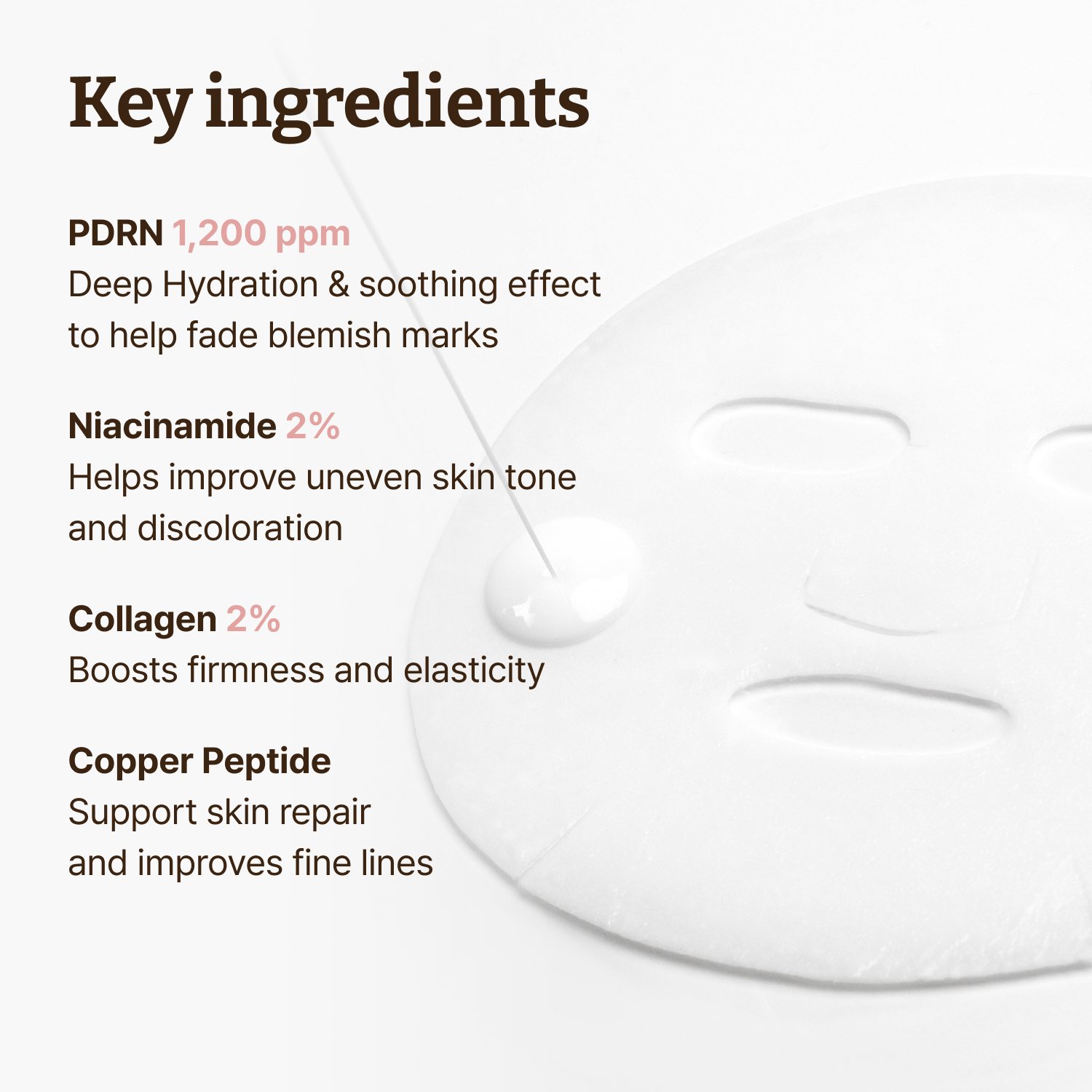 Advanced PDRN Rejuvenating Mask (4ea) - Gallery image 7