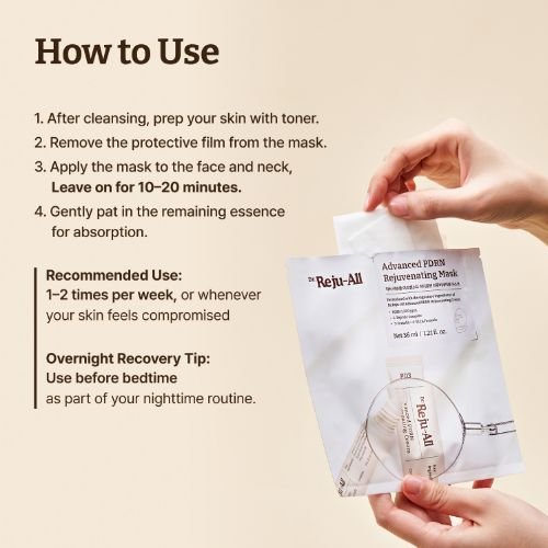 Advanced PDRN Rejuvenating Mask (4ea) - Gallery image 8