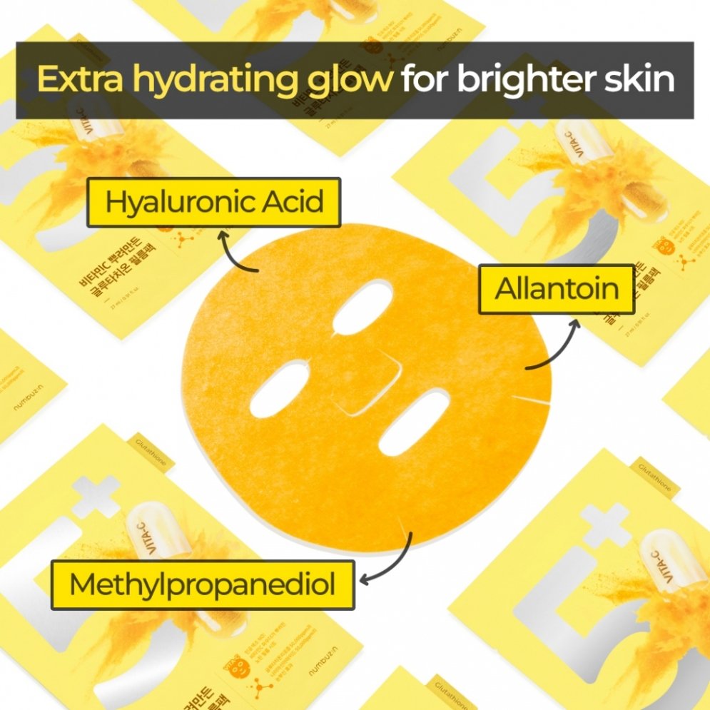 No.5 Glutathione Vitamin Mask (5ea) - Detail image 8