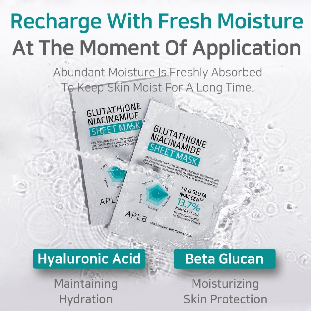 Glutathione Niacinamide Sheet Mask (10ea) - Detail image 16