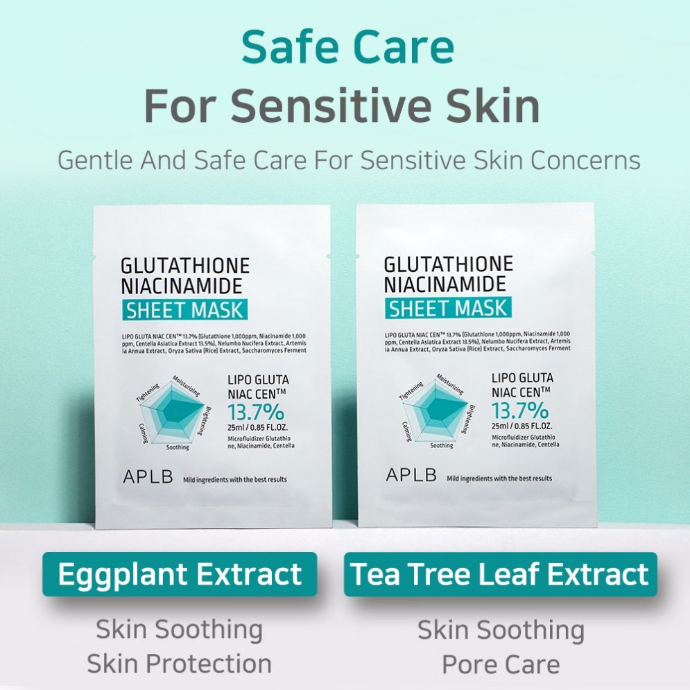 Glutathione Niacinamide Sheet Mask (10ea) - Detail image 18