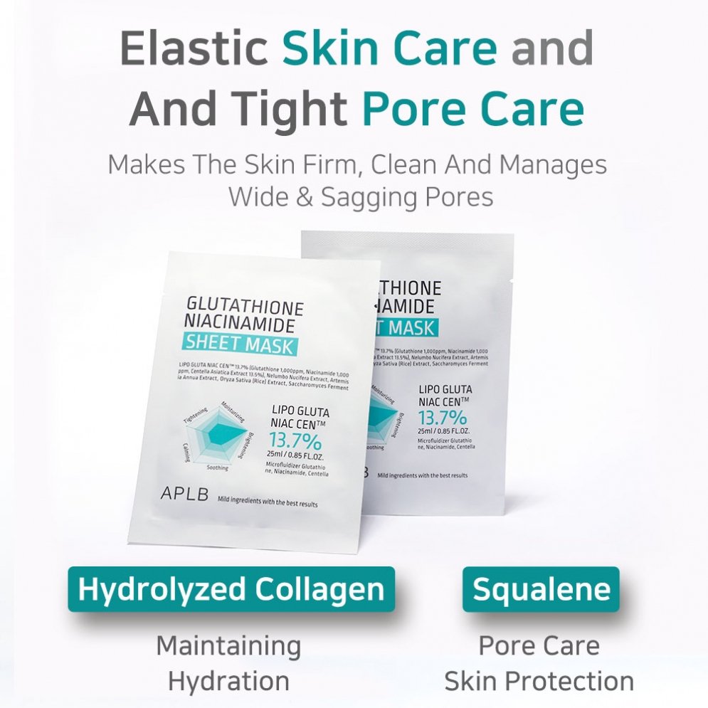 Glutathione Niacinamide Sheet Mask (10ea) - Detail image 19