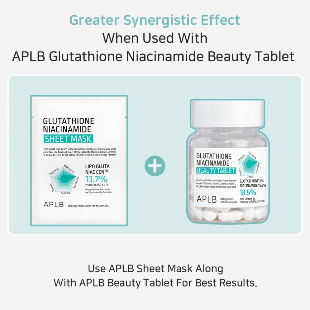 Glutathione Niacinamide Sheet Mask (10ea) - Detail image 21